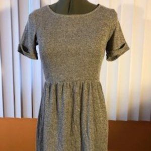 Gray knit Sweater Dress